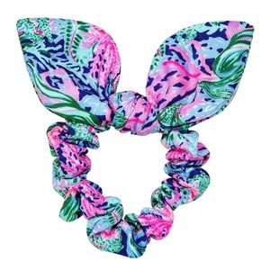 Hair Tie Scrunchie with Bow Detail NEW